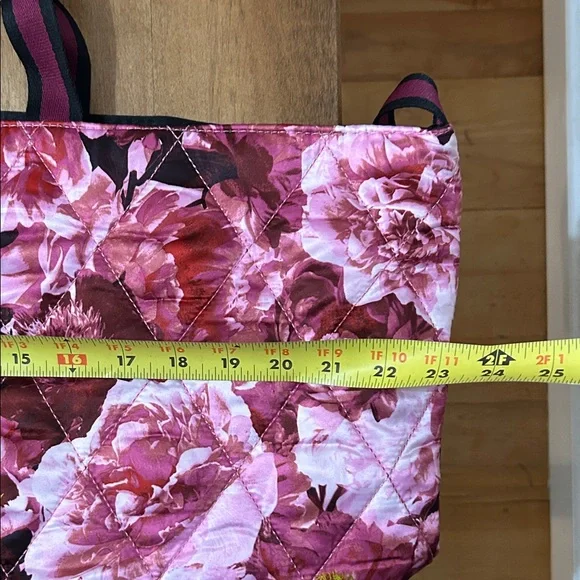 Victoria’s Secret Pink and Black Floral Tote - Picture 10 of 13